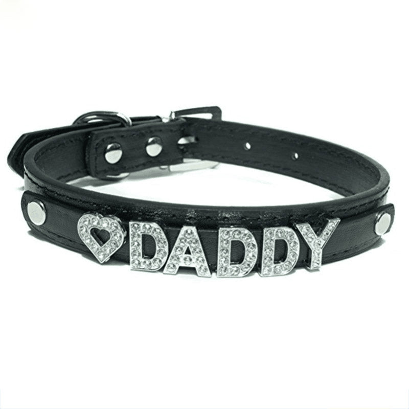 Love Daddy Collar Black