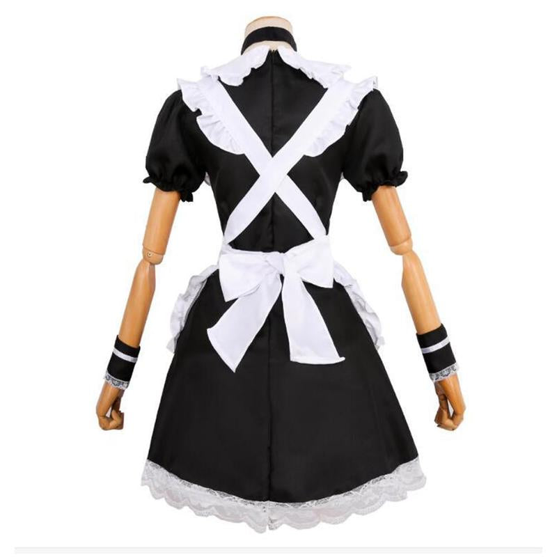 Cat Maid Dress Back Side