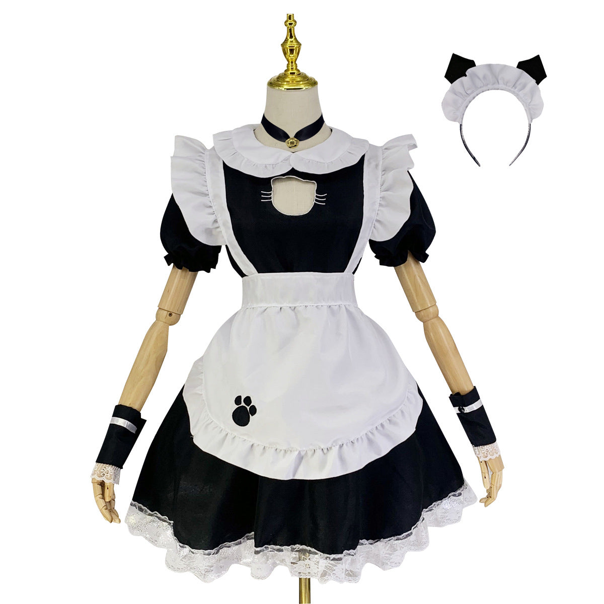 Cat Maid Dress Front Side