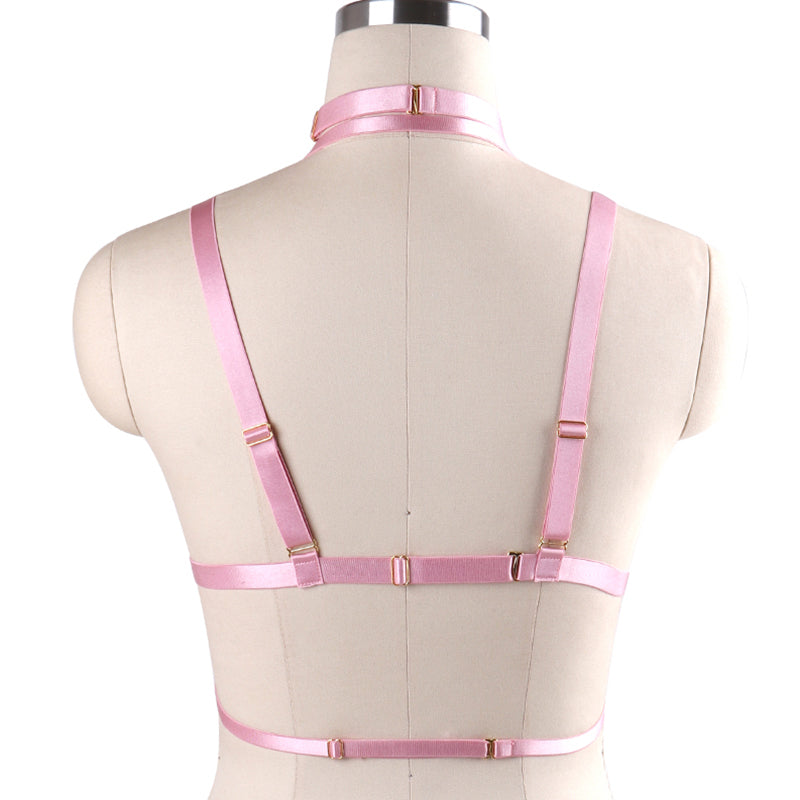 O Ring Pink Harness Back Side