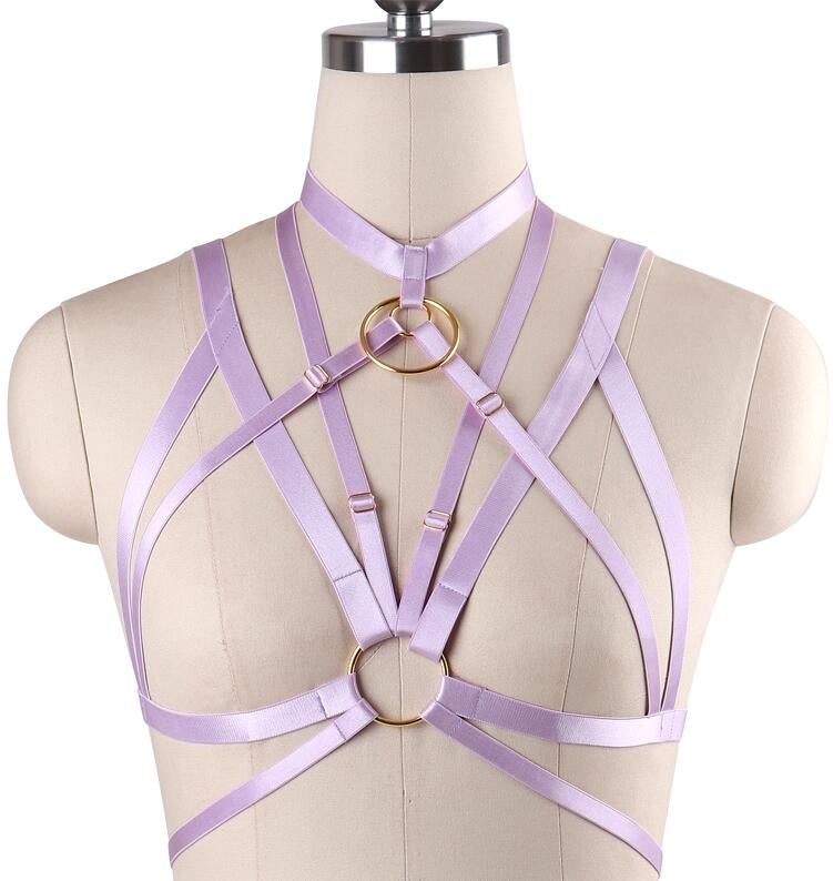 O Ring Purple Harness