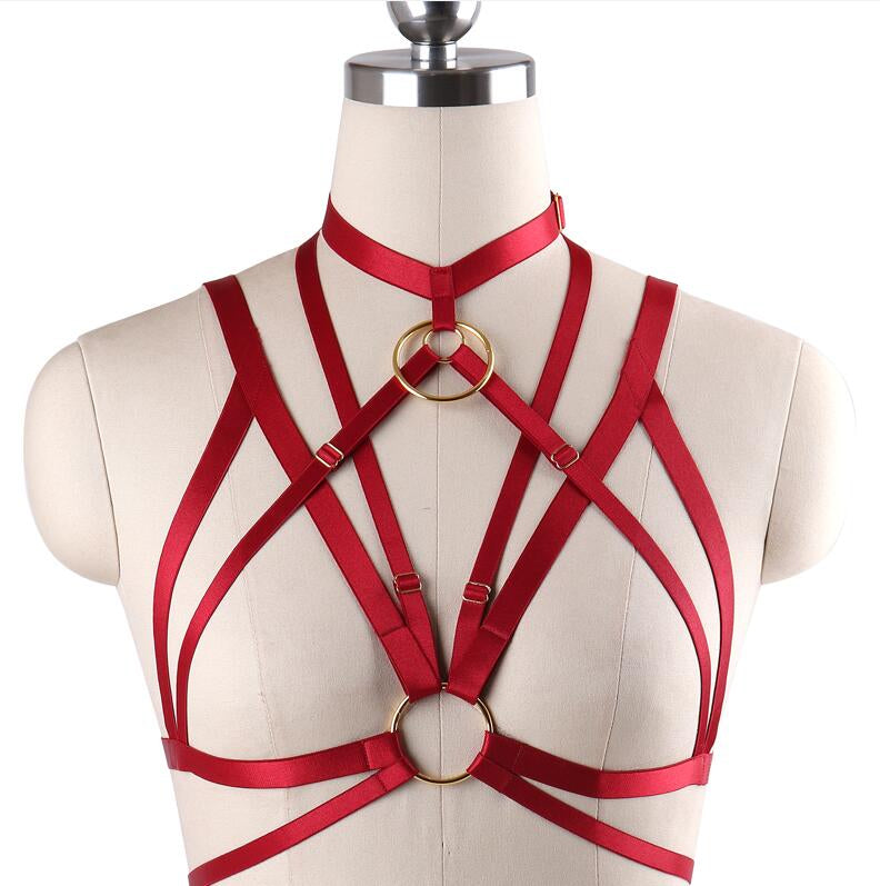 O Ring Dark Red Harness