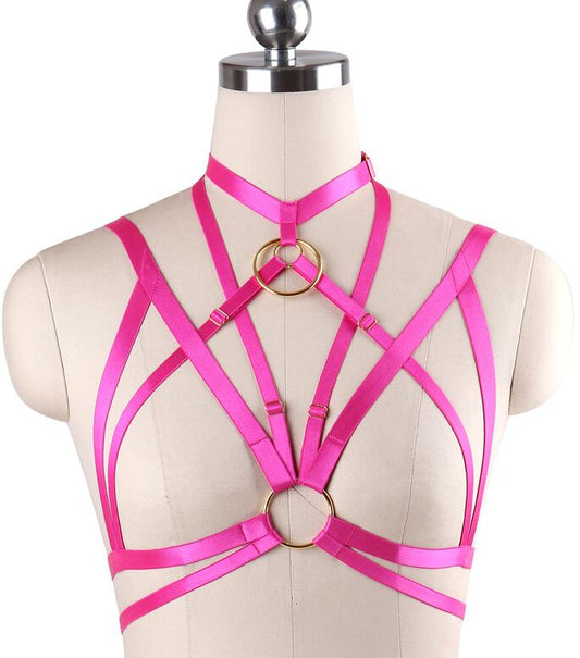 O Ring Dark Pink Harness