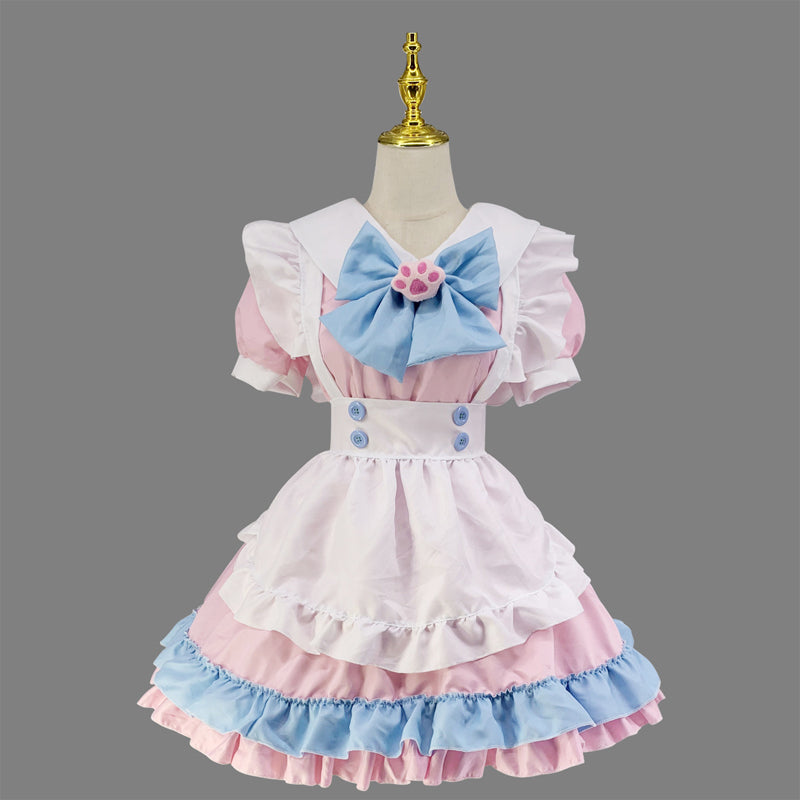 Pink Puppy Maid Dress Front Side
