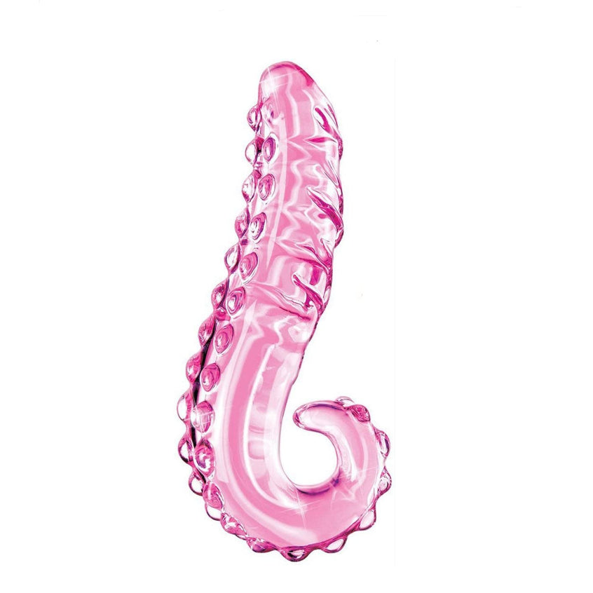 Pink Tentacle Glass Wand