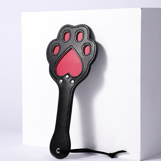 Red & Black Paw Paddle