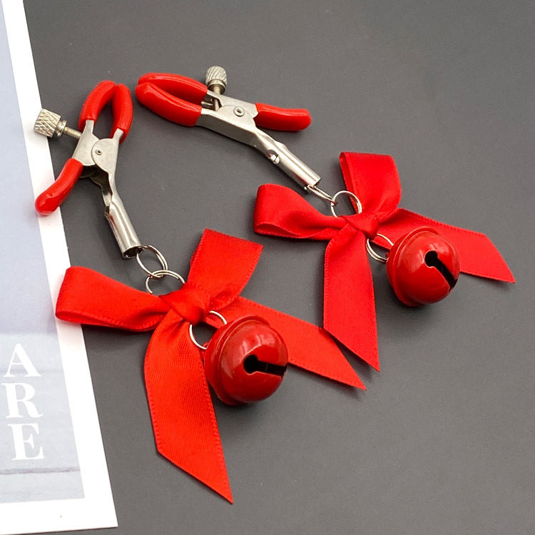 Red Ribbon Nipple Clamp 