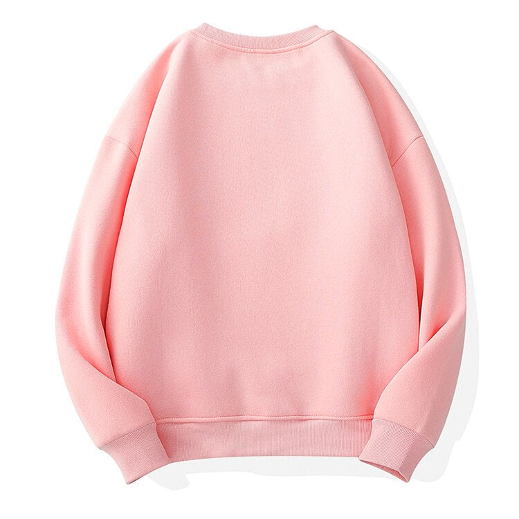 Strawberry Milk Crewneck Sweater Back Side