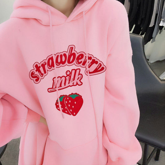 Strawberry Milk Hoodie