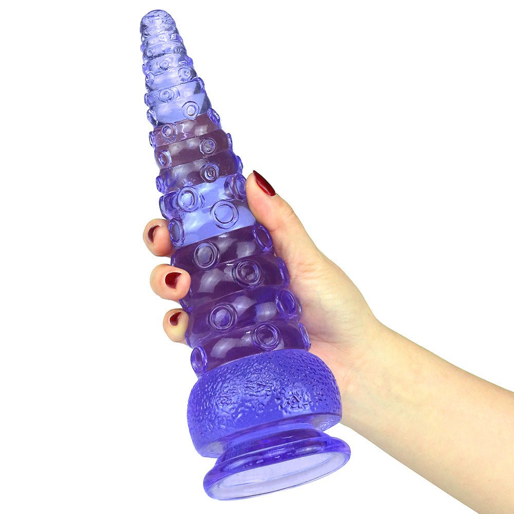 Hand Holding Tentacle Monster Dildo