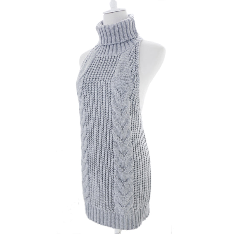 Virgin Killer Gray Sweater Dress