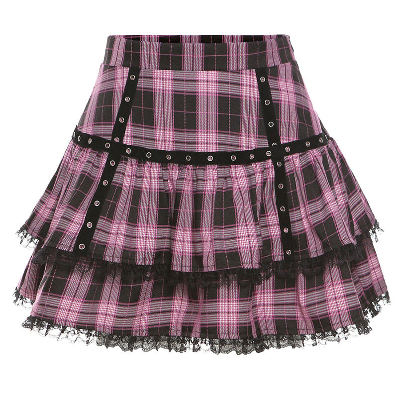 Pastel Goth School Girl Skirt